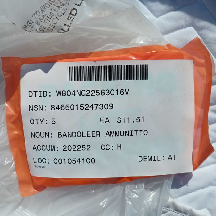 Molle II Bandoleer Ammunition Pouch ACU Digital