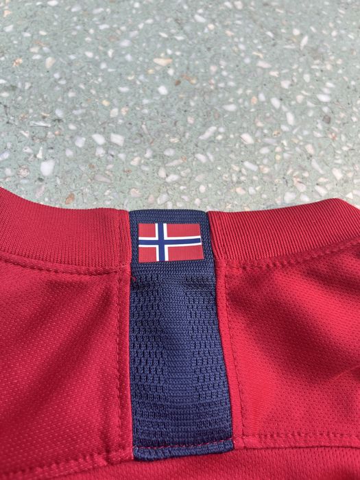 Nike червено-синя тениска на националния отбор на Норвегия