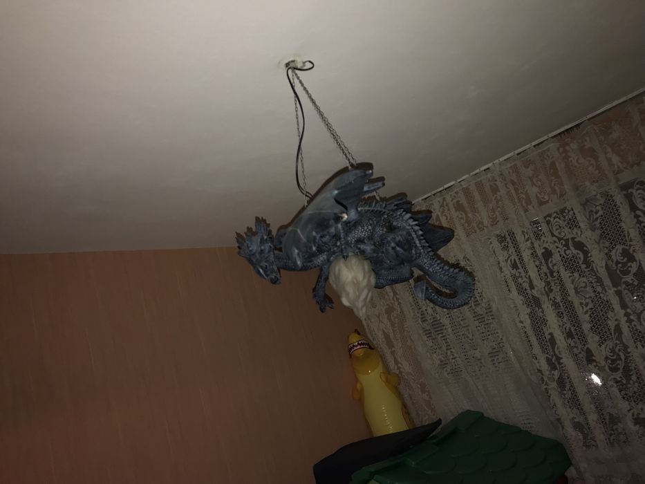 Лампа за детска стая дракон