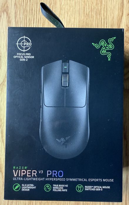 “Razer Viper V3 pro” Безжична геймърска мишка