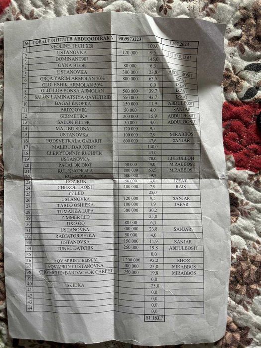 SOTILADI!!! COBALT GX Style Plus AT 2024 Malibu Bar Tanirovka Magicar