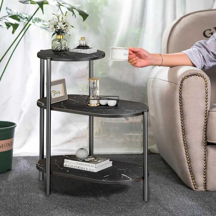 Тристепенен рафт за  съхранение Размери: 65х46х78 см;