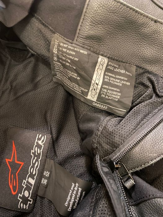 Alpinestars Jagg pantaloni moto piele