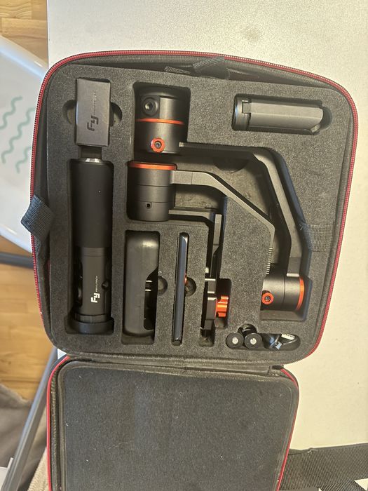 FeiyuTech A1000/A2000 комплект – single handle + dual handle + куфари