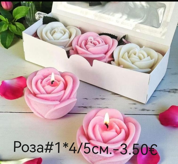молд за свещи и сапуни