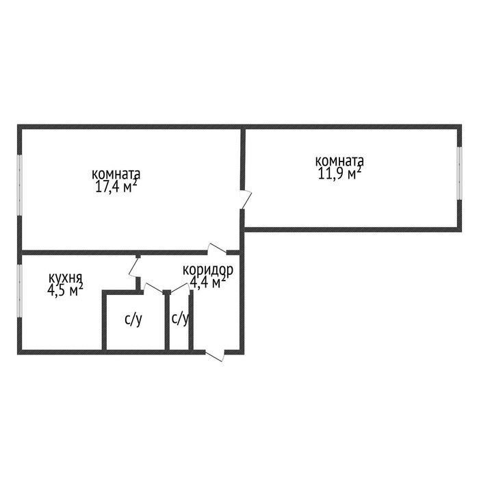 Продажа 2-комнатной квартиры КсК