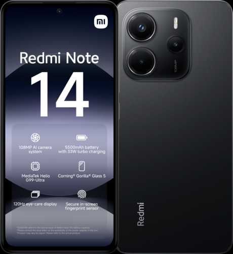 Yangi* Redmi Note 14 8/128GB Black