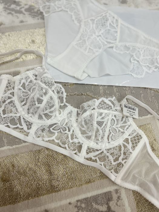 ажурный комплект белый