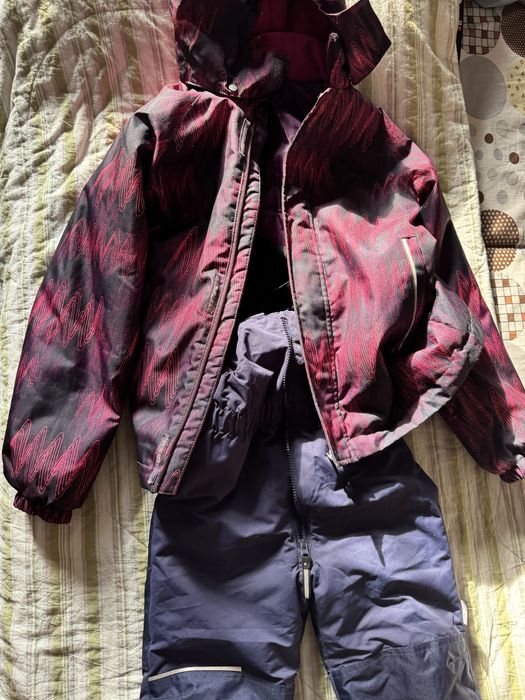 Комбинезон с курткой для девочки