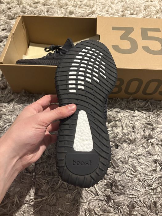 Yeezy 350 black reflective