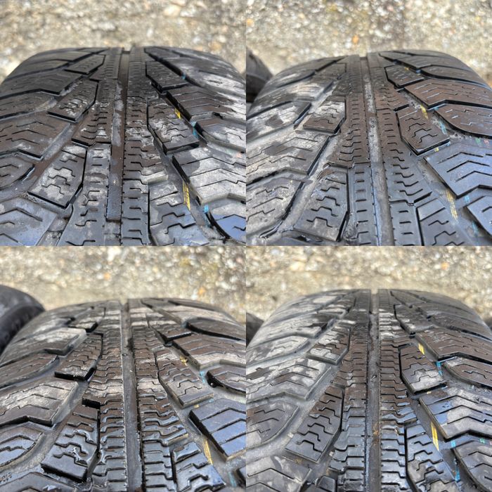 Roti: jante originale BMW X1 E84 style 318 7.5J ET34 + anvelope iarna 225 50 R17 XL