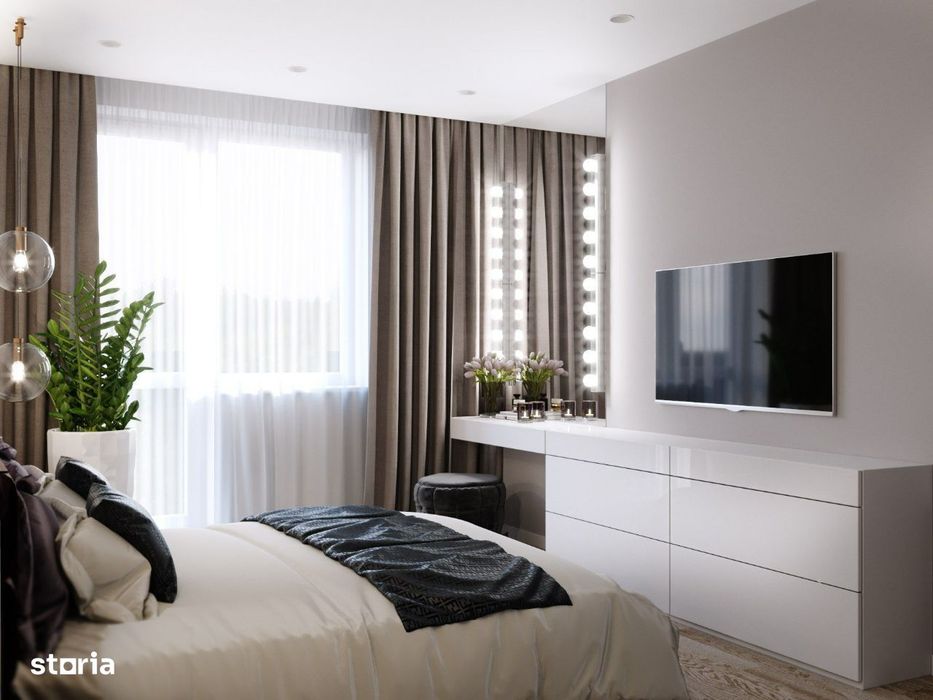 Vanzare apartament 2 camere superb metrou Berceni bloc nou — fotografia 1