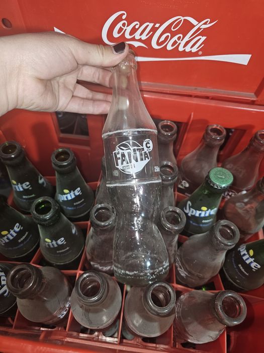 Butilka kola, fanta, sprite. Tara