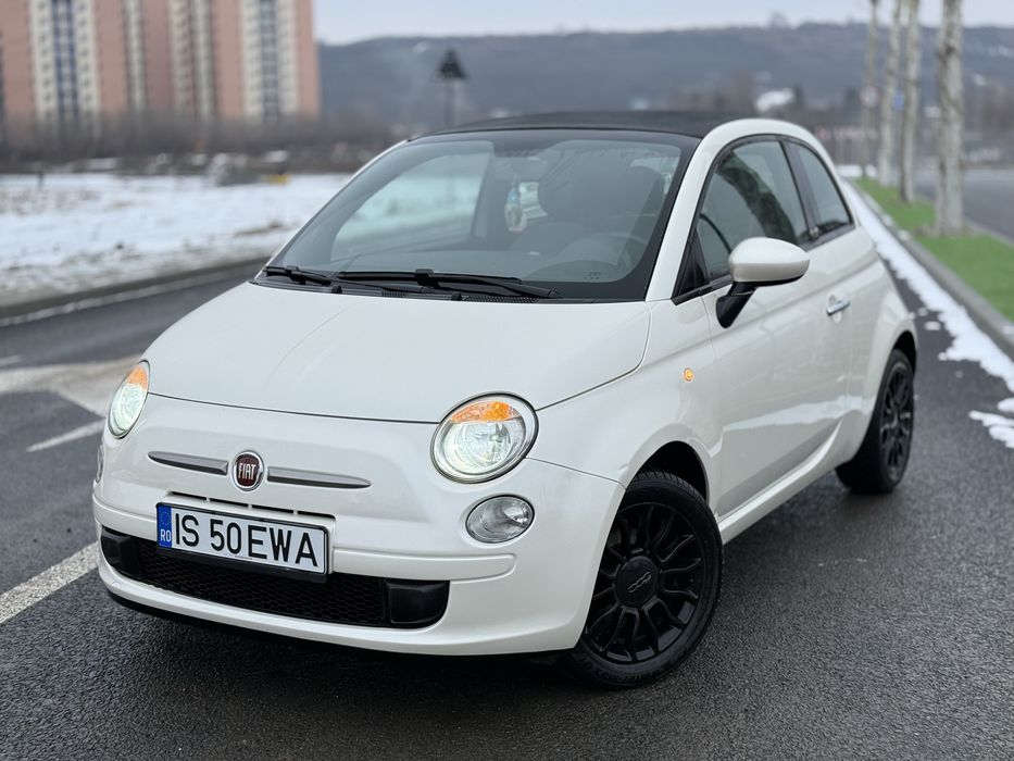 Fiat 500 Cabrio-Decapotabila 0.9Turbo Benzina 2012