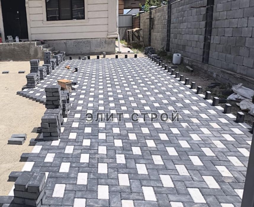 0 Брусчатка разных видов, тротуарная плитка