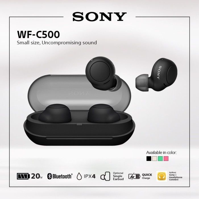 Căști Bluetooth SONY WF-C500 noi