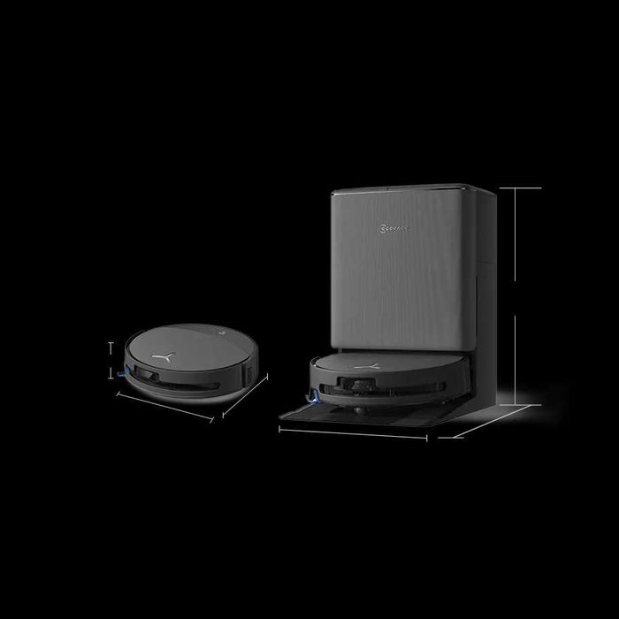 ECOVACS T90 PRO Omni - висок клас робот прахосмукачка за сухо и мокро почистване със самопочистваща докинг станция - НОВ