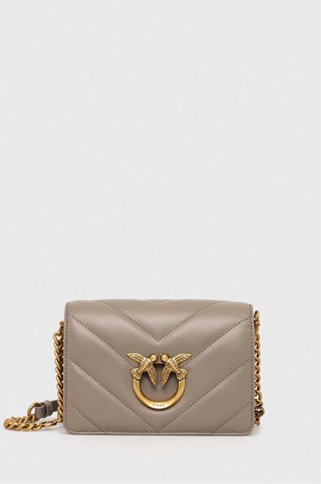 Дамска чанта Pinko  Love Click Mini BEIGE