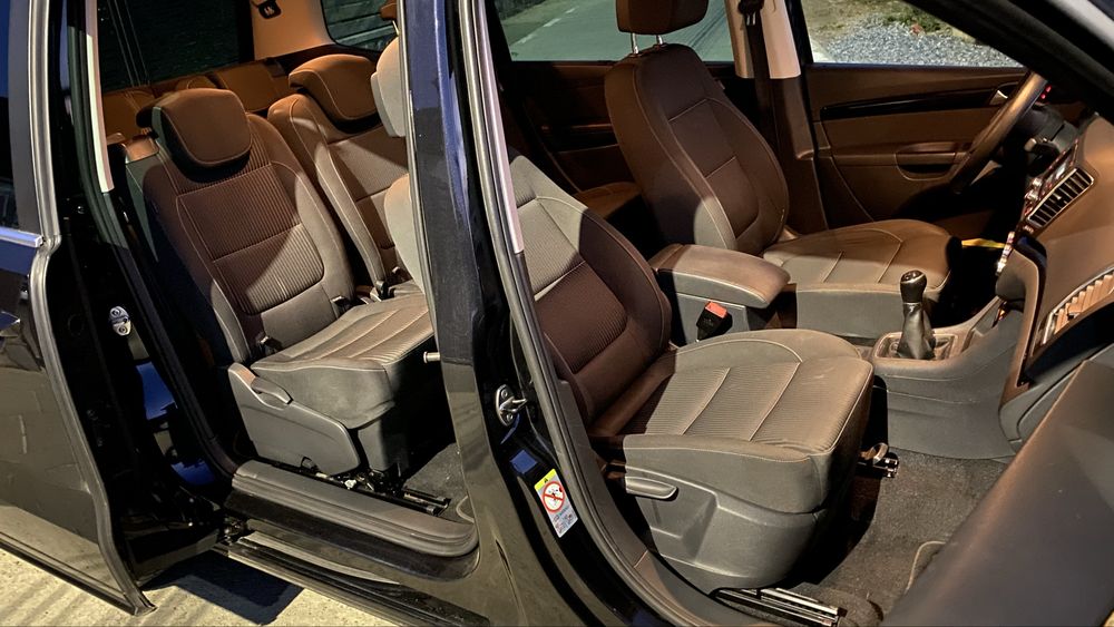 SEAT-Sharan-Alhambra~2.0-Tdi -140-Cp-7-Locuri ~Camera retur-Top