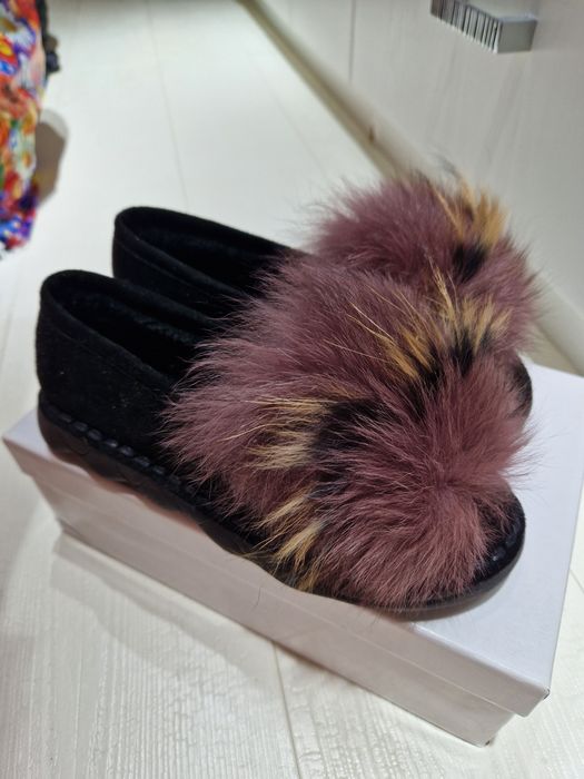 Мокасины женские тёплые