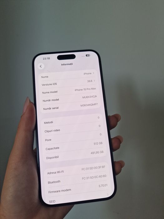 Iphone 15 Pro Max  512GB Neverlock