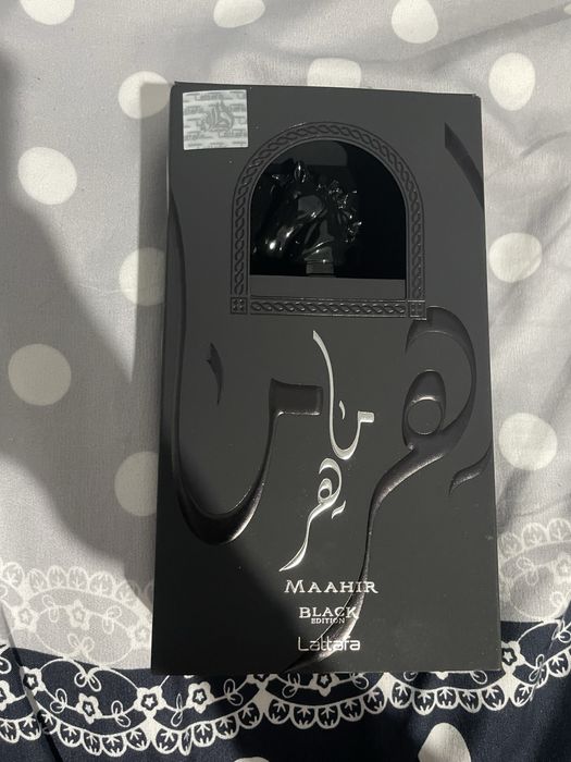 Lattafa maahir black edition