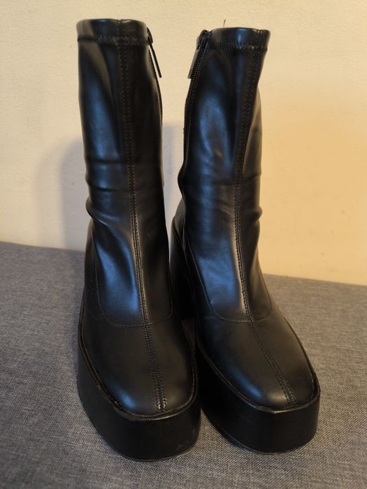 Ghete dama Zara high heel platform