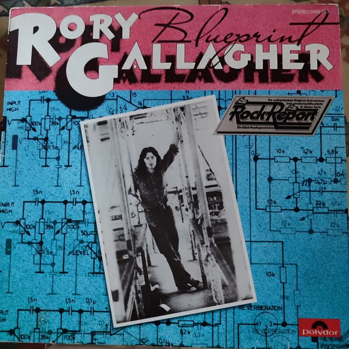 виниловая пластинка Rory Gallagher.  Blueprint.