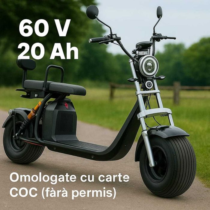 Scuter electric Certificat fără permis