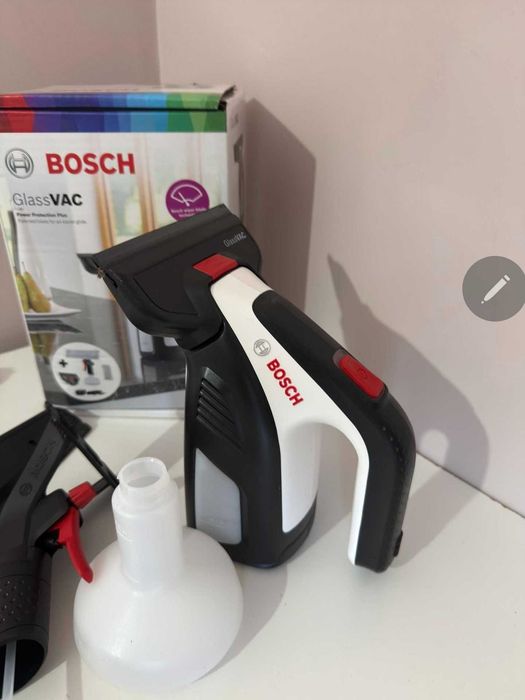 Aspirator de curatat geamuri, Bosch GlassVAC, 3.6V, Li-Ion