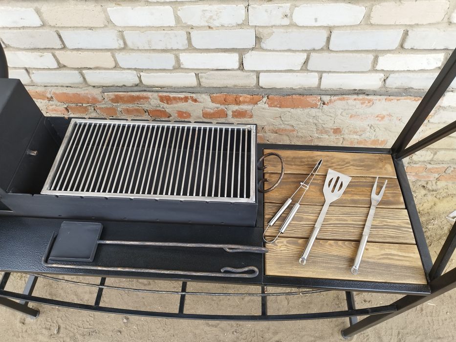 Мангал с крышей.