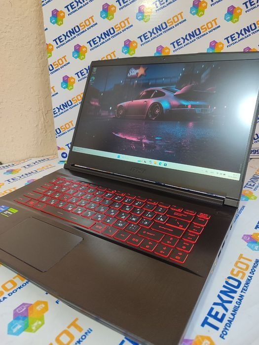 MSI noutbuk yaxshi saqlangan