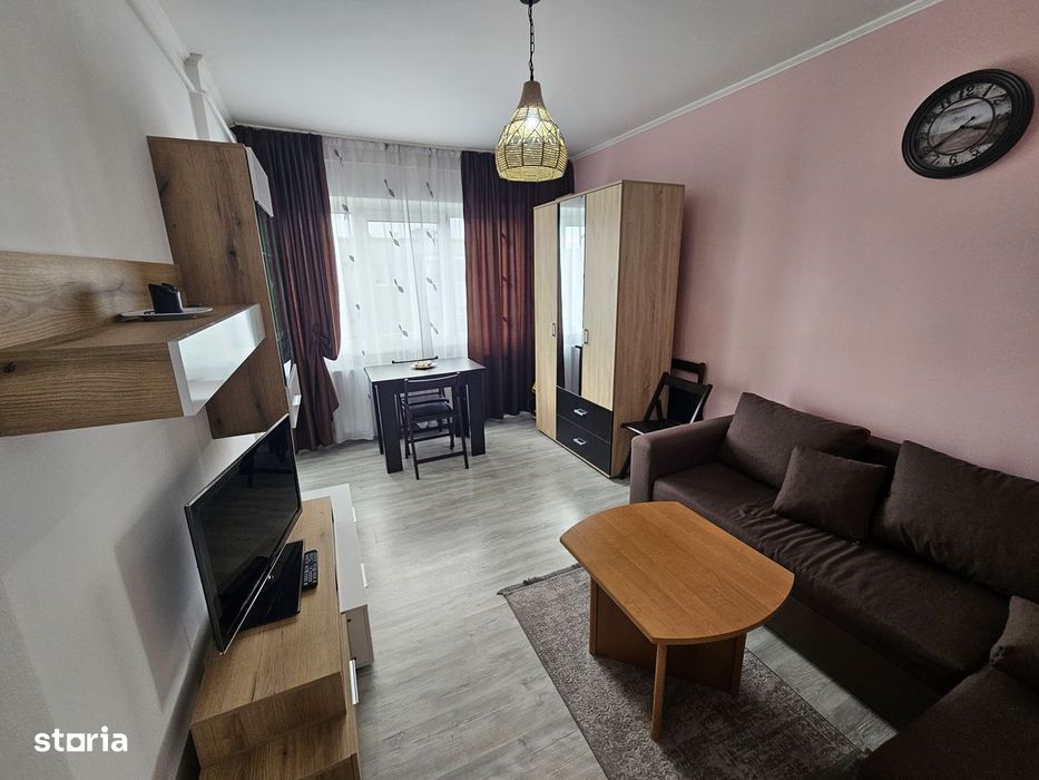 Garsonieră spațioasă cu balcon,Găvana, mobilata și utilata