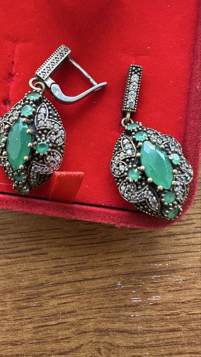 Набор серебро новый