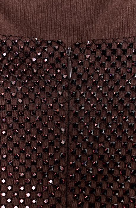 Вайръл роклята с камъни Zara