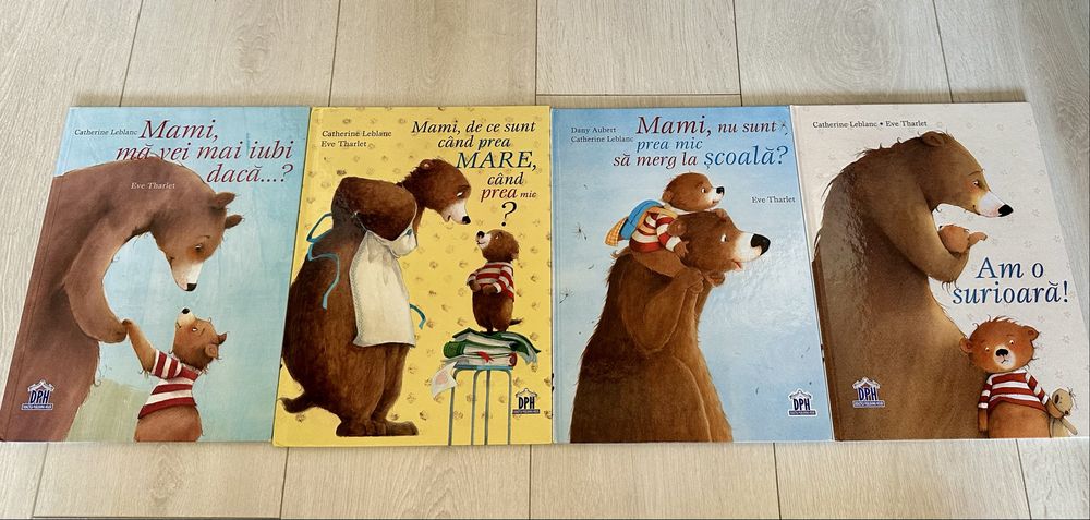 Colecție de 4 cărți adorabile pt copii, Catherine Leblanc