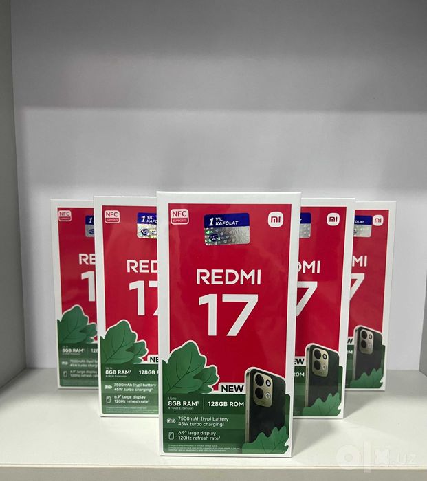 Redmi 17 (4/128GB, 4/256GB) — OPTOM NARXDA DONAGA! 184$