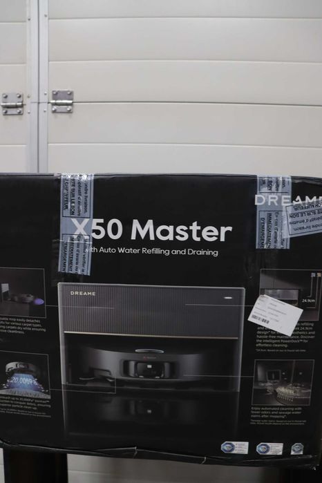 Прахосмукачка робот DREAME X50 Master с компактна докинг станция 25 см, (20.000Pa)