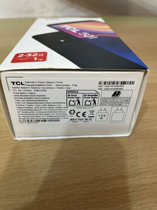 Telefon TCL 501, 32 GB