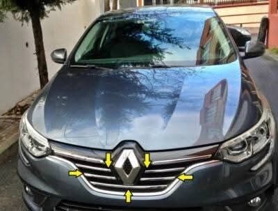Ornamente crom renault megane 4