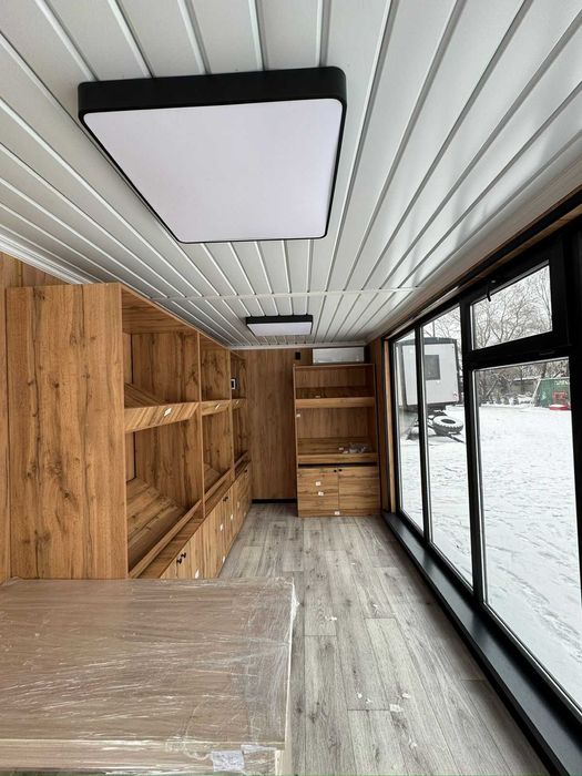 Киоск на базе контейнера 4*2,5