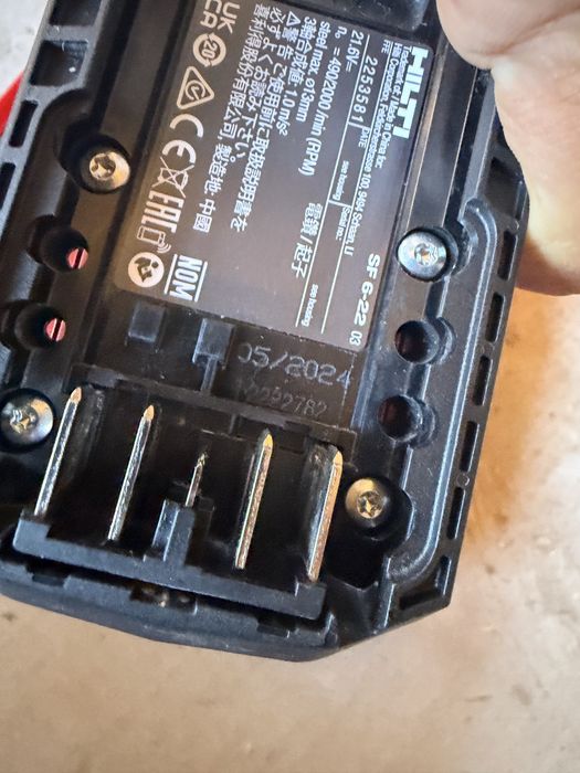 Hilti SF 6-A22 Nuron 2x4Ah