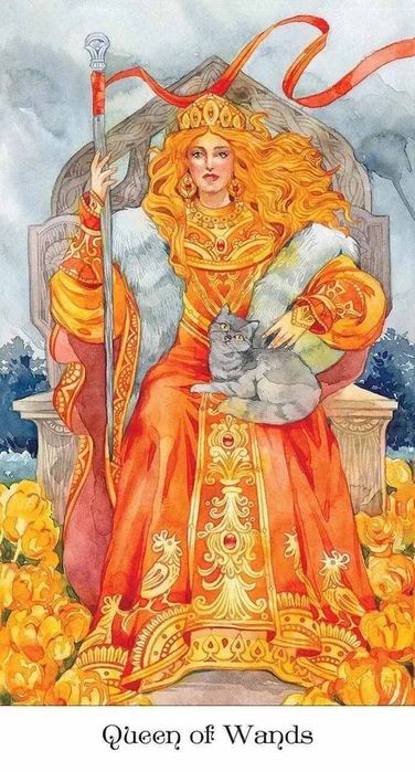 Таро Золотого Колеса ("Tarot of the Golden Wheel"), разм. 6*11!