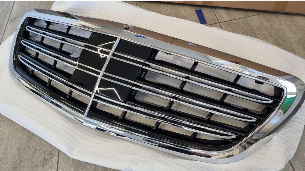 W222 решетка S63 S65 AMG Maybach Предна маска facelift Mercedes brabus