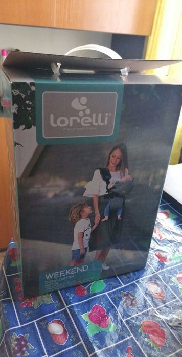 Бебешко Кенгуру Lorelli Weekend Bordo