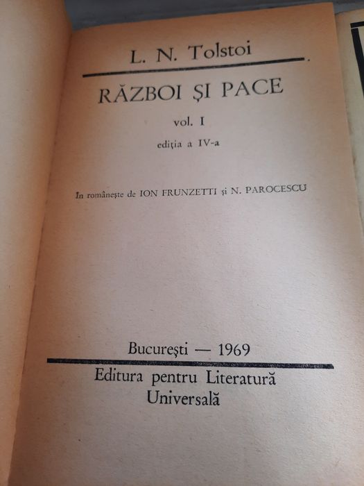Război și pace(4 vol.)