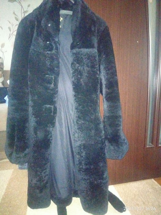 Шуба мутоновая женская