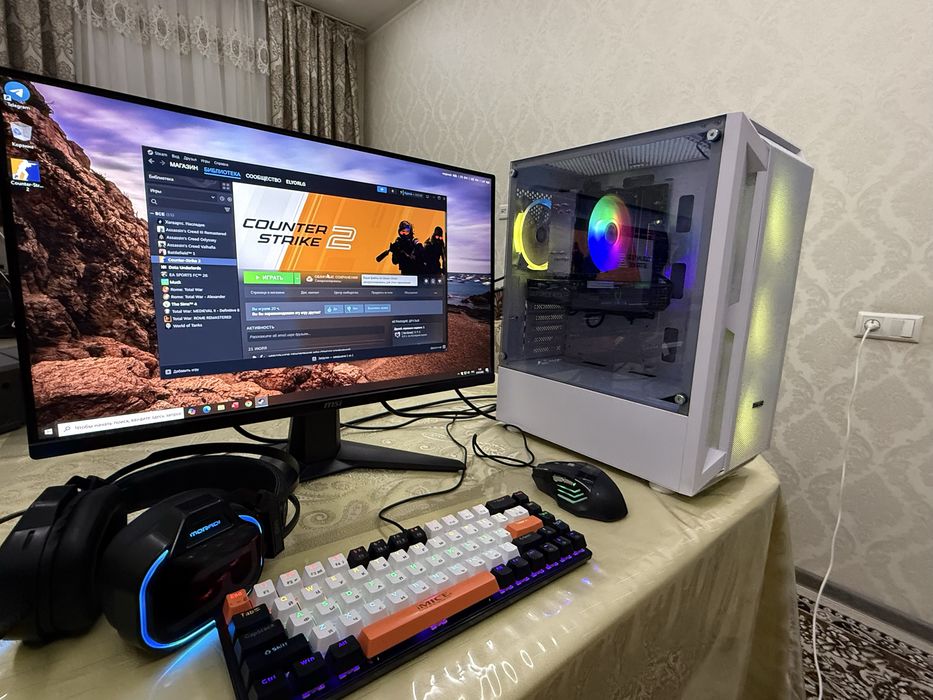 Gaming PC RTX5060 8GB | i5-12400F | 16GB RAM | MSI 25" 300