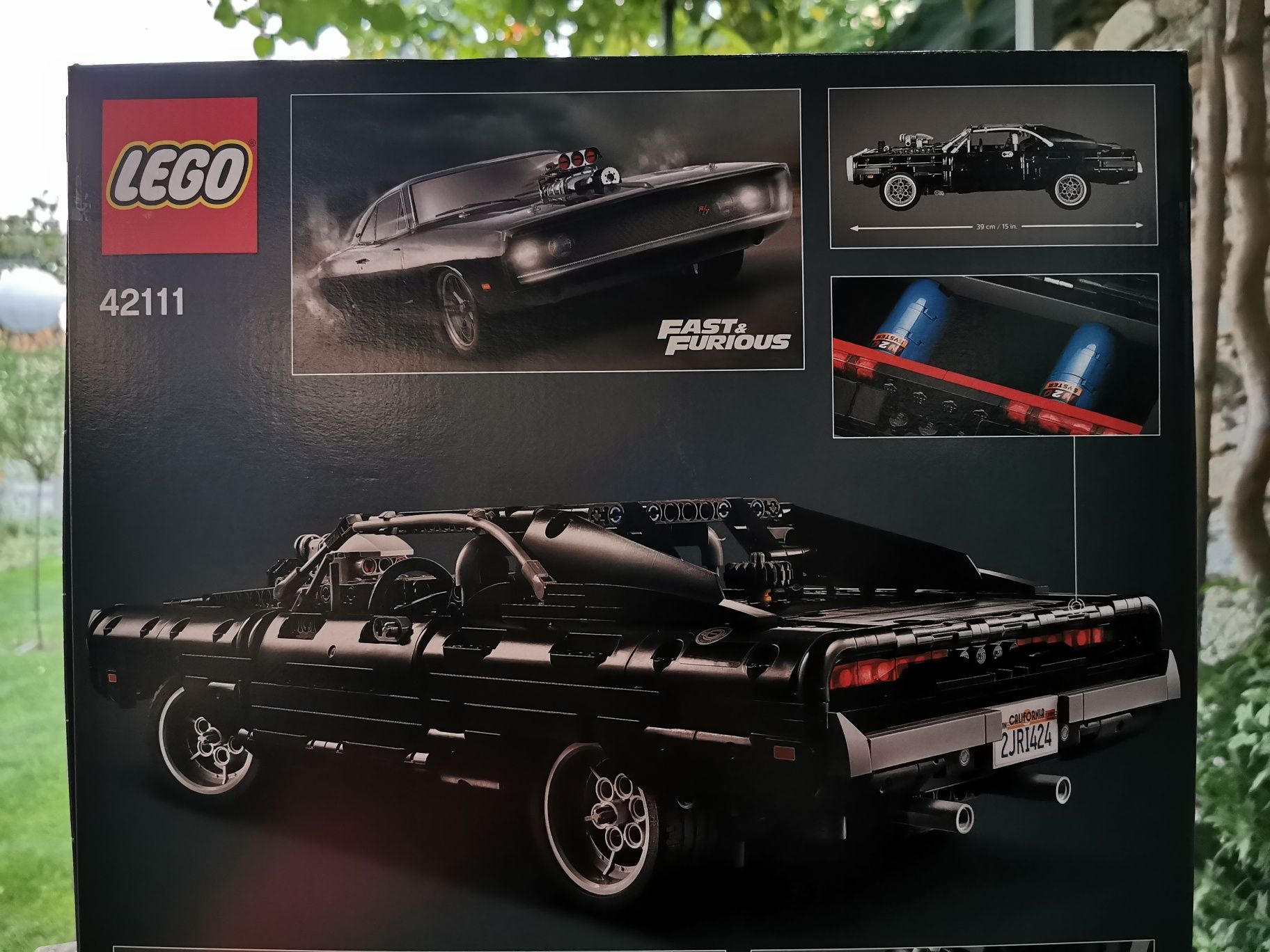Lego Technic 42111 Dom's Dodge Charger Лего Додж Бързи и яростни гр ...