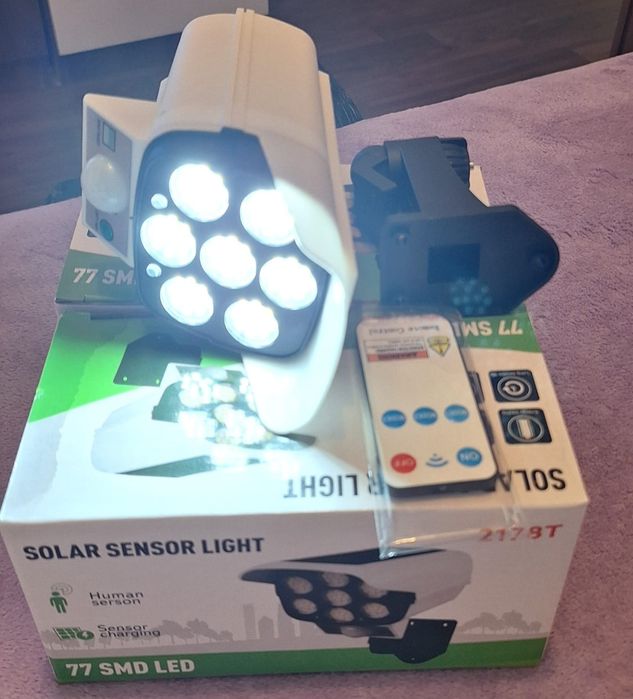 Panou solar tip camera, camera falsa.